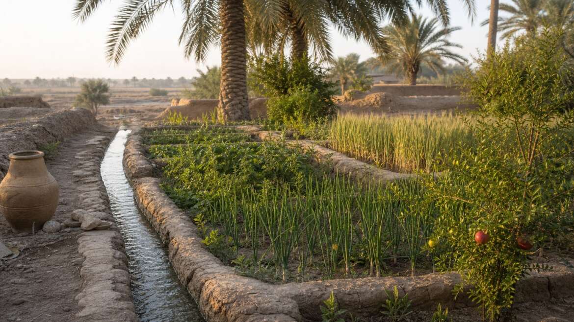 Ancient Mesopotamian plants for a modern dry garden
