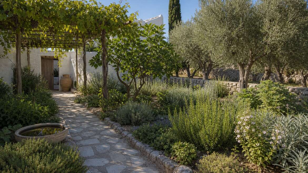 Ancient Greek garden design, where the grove mattered more than the lawn