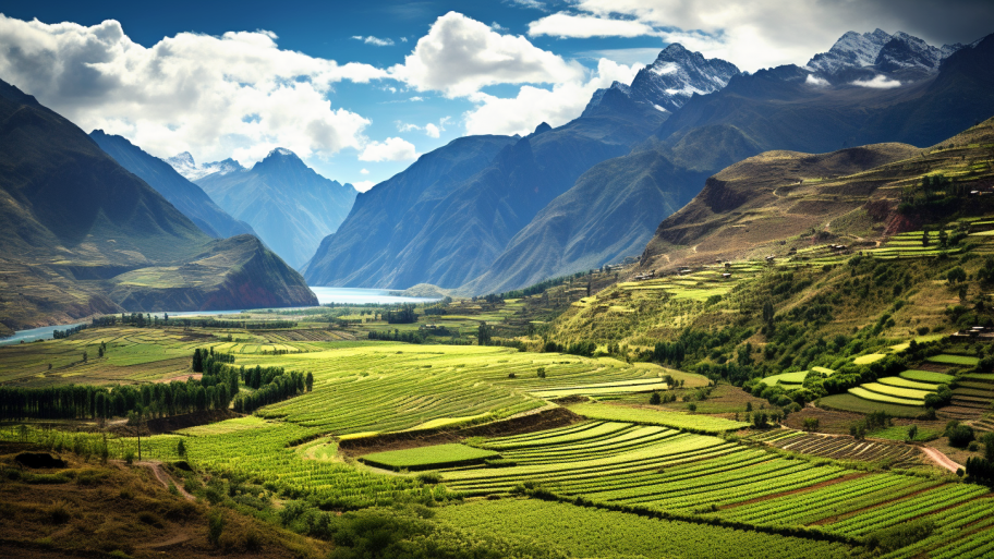 Mountain Farming Magic: Andean Terraces Transform Landscapes