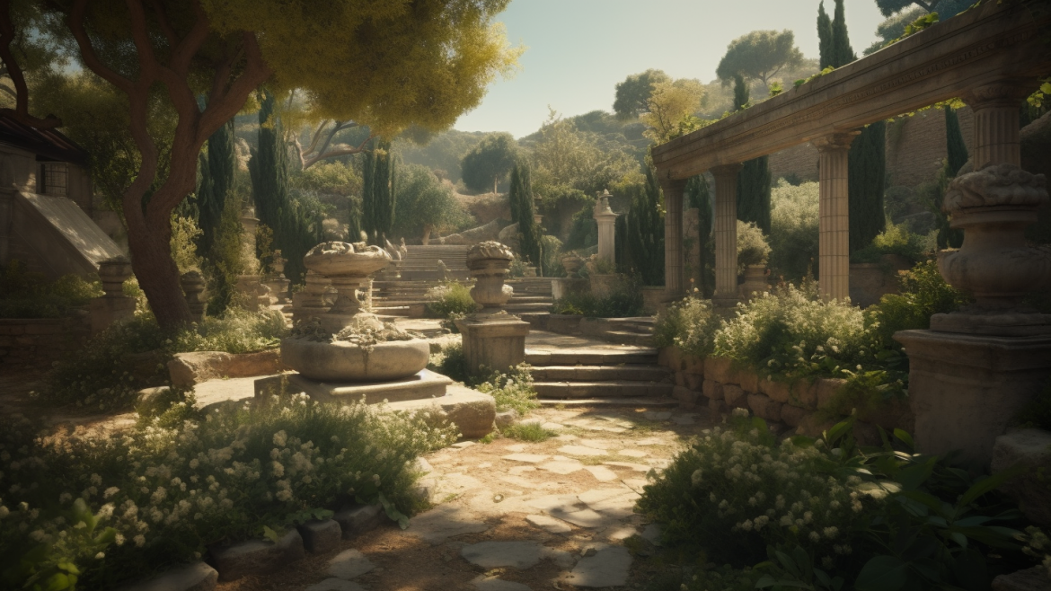 Ancient Greek Gardens: Myth, Majesty, and Masterful Design