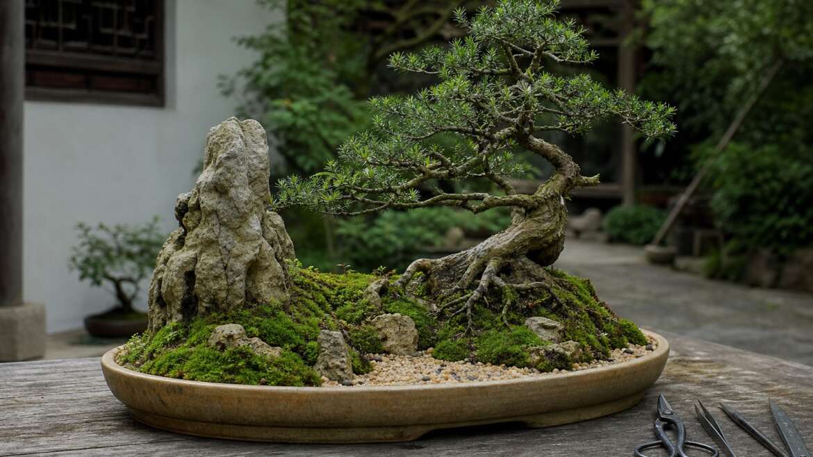 Penjing, the miniature landscape with a mountain’s memory