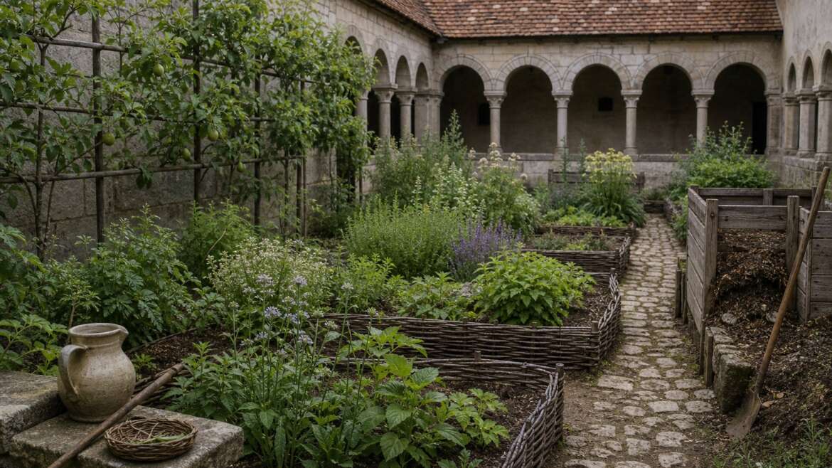 Monastic gardens and the careful keeping of useful plants
