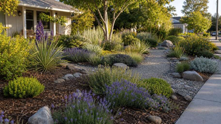 Xeriscaping is not a gravel yard