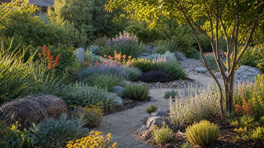 Designing a xeriscape that feels alive