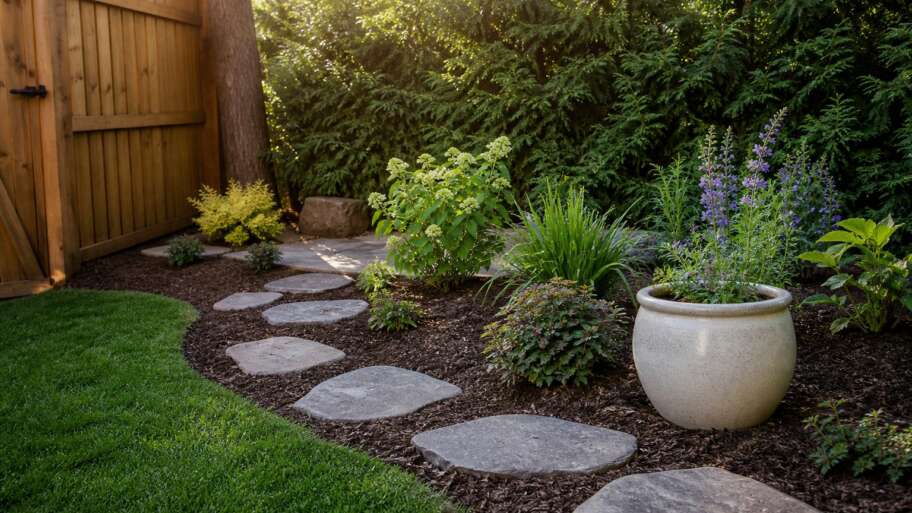 A quick garden makeover that still has roots