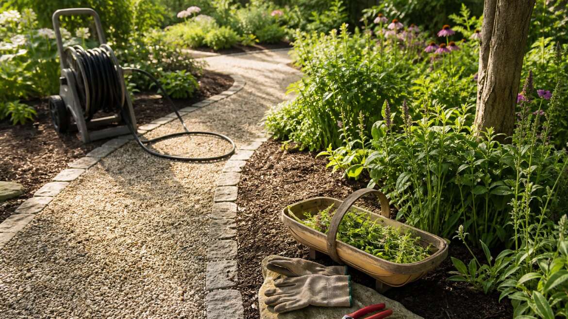 How to make garden maintenance faster without making it frantic