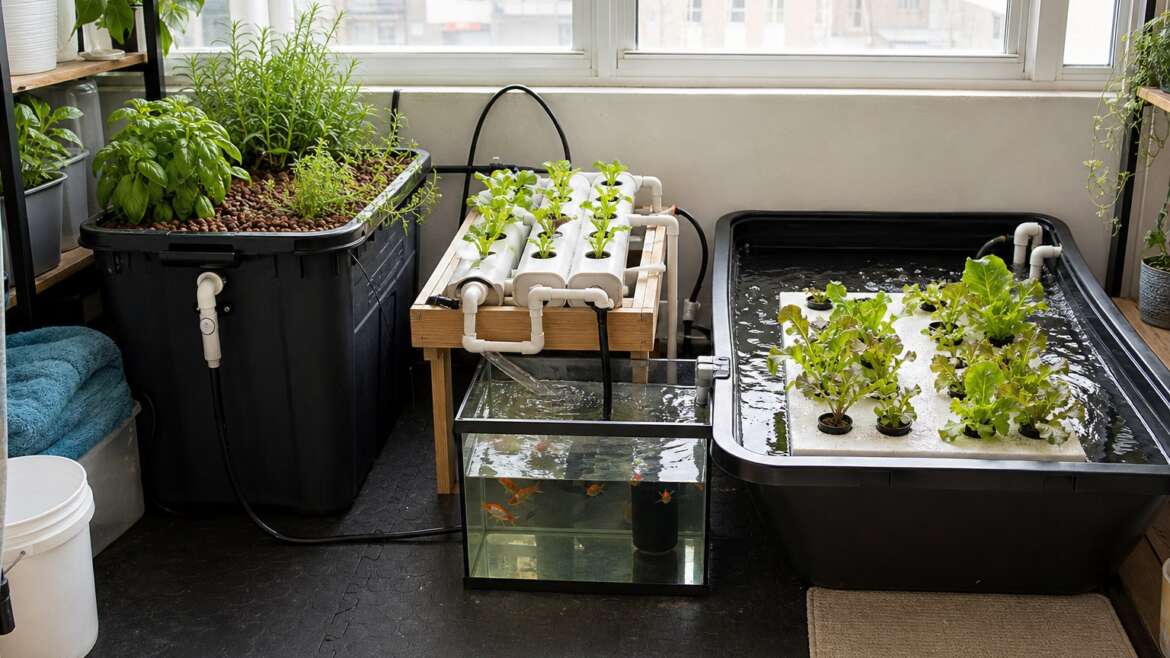 Choosing an apartment aquaponics system without overbuilding it