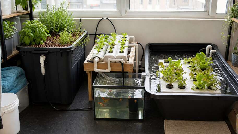 Choosing an apartment aquaponics system without overbuilding it