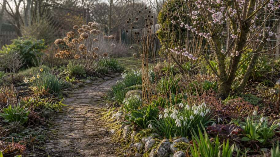 Designing a garden that tells seasonal time