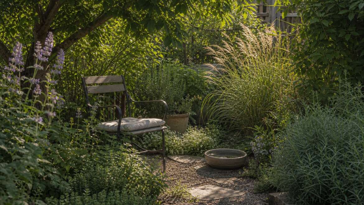 Designing a garden that gives the mind somewhere to land