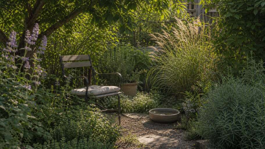 Designing a garden that gives the mind somewhere to land