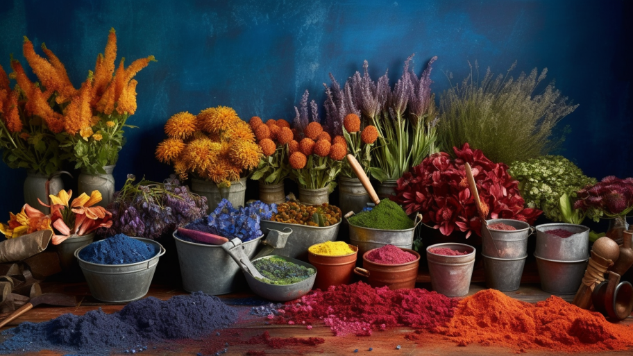 Growing a Colorful Harvest: Planting and Caring for Your Dye Garden