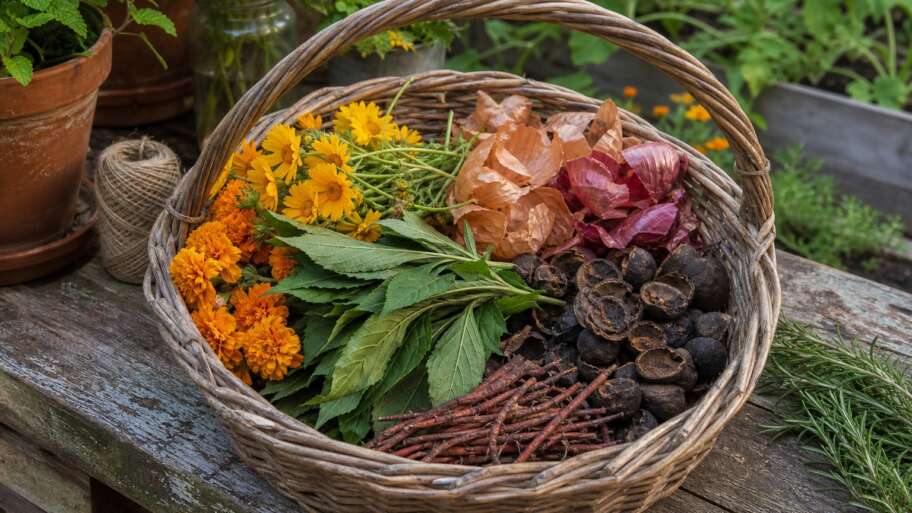 The garden that grows its own color