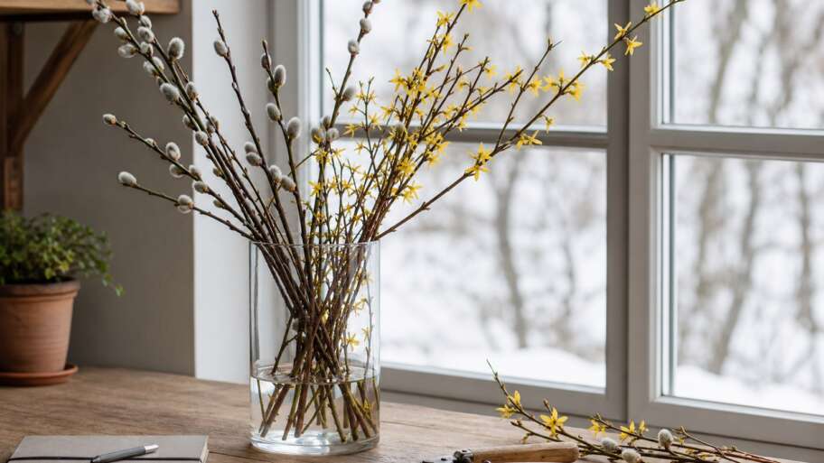 Borrowed Spring: Forcing Flowering Branches Indoors