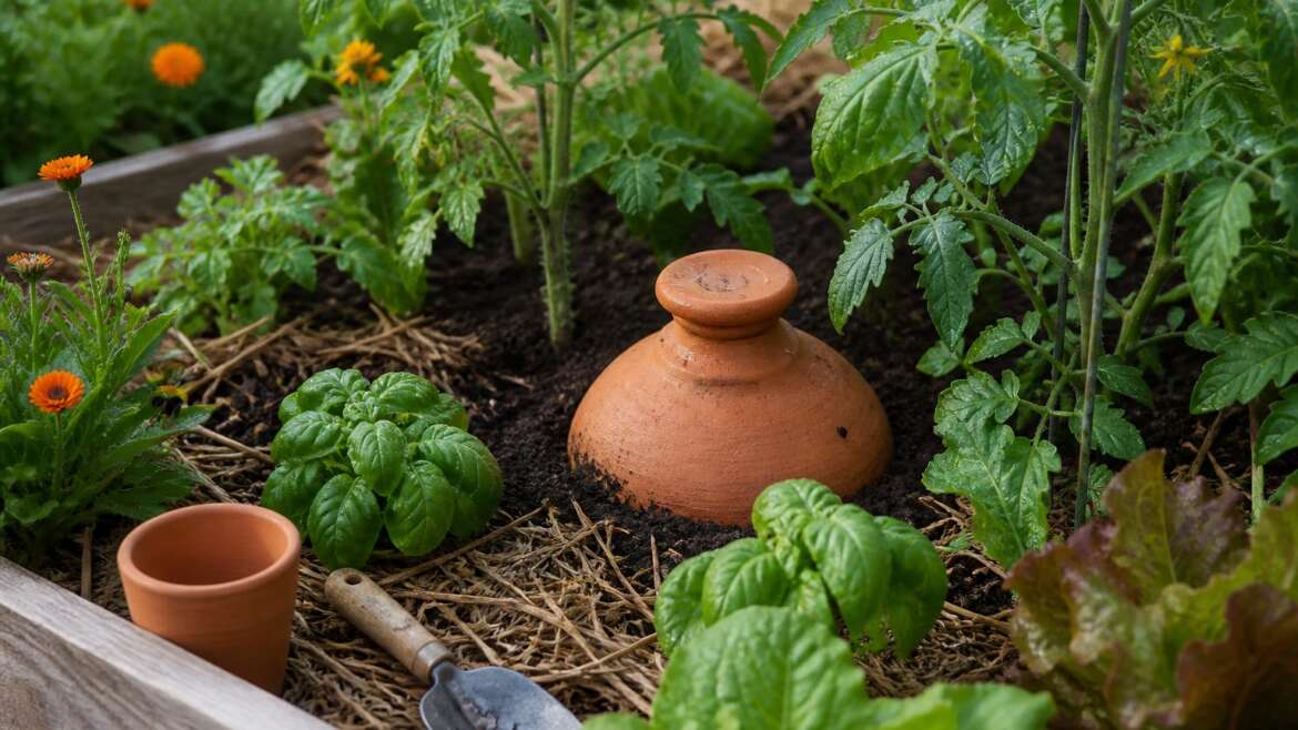 The quiet physics of an olla garden