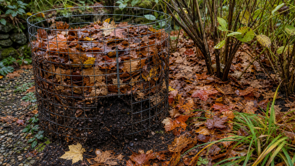 The quiet work of fallen leaves