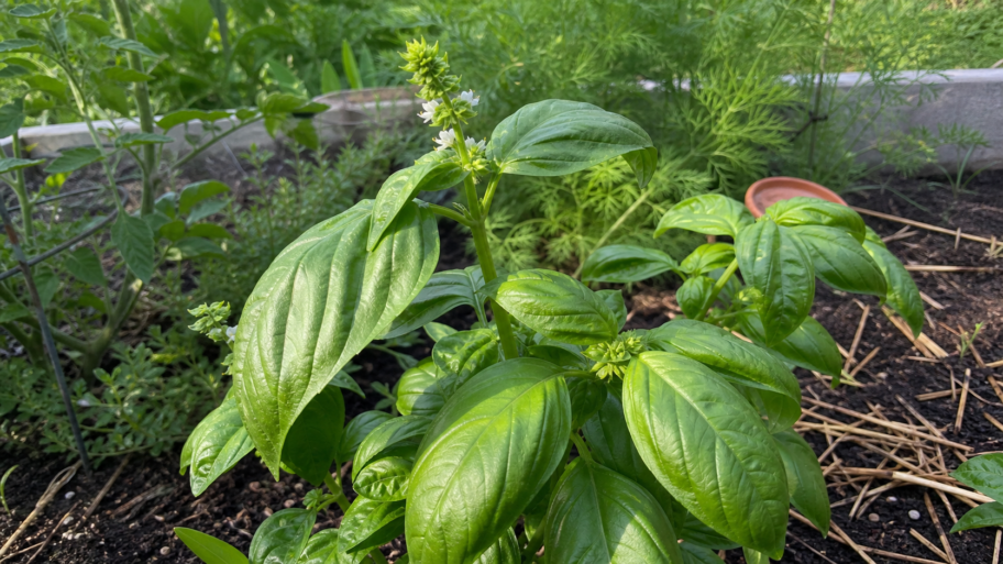 Why basil tries to bloom when you want leaves