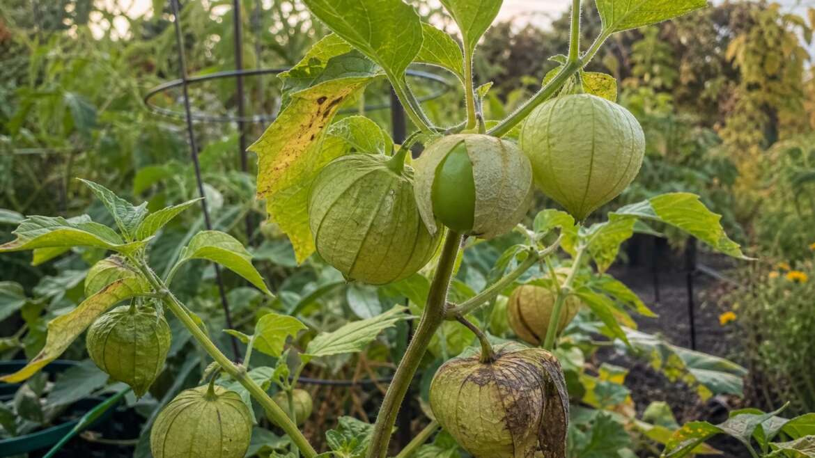 Why tomatillos grow paper lanterns