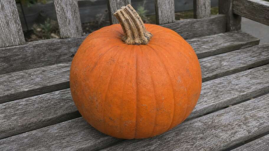 Why pumpkin stems turn woody before harvest