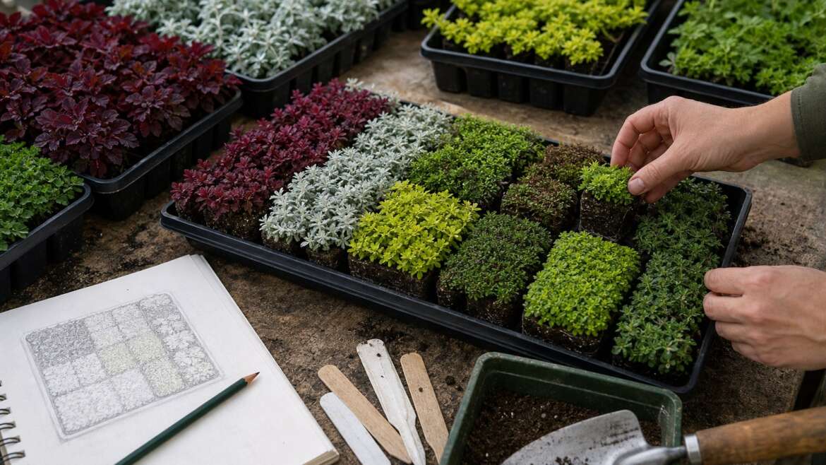 Painting with plants: how to design with plants as pixels