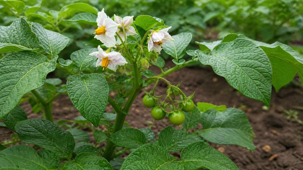 Why potato plants grow tomato-like fruit