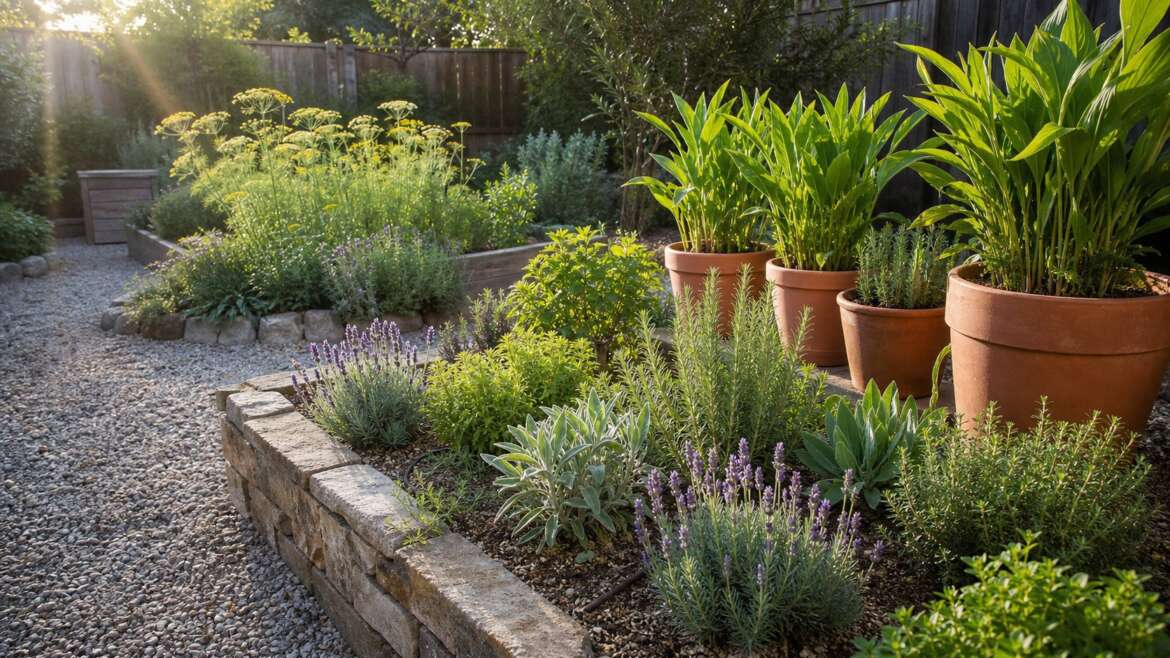 The spice garden is a map of climates